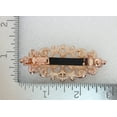 thumbnail image 7 of Faship Gorgeous Smoked Topaz Color Rhinestone Crystal Floral Hair Barrette Clip, 7 of 7