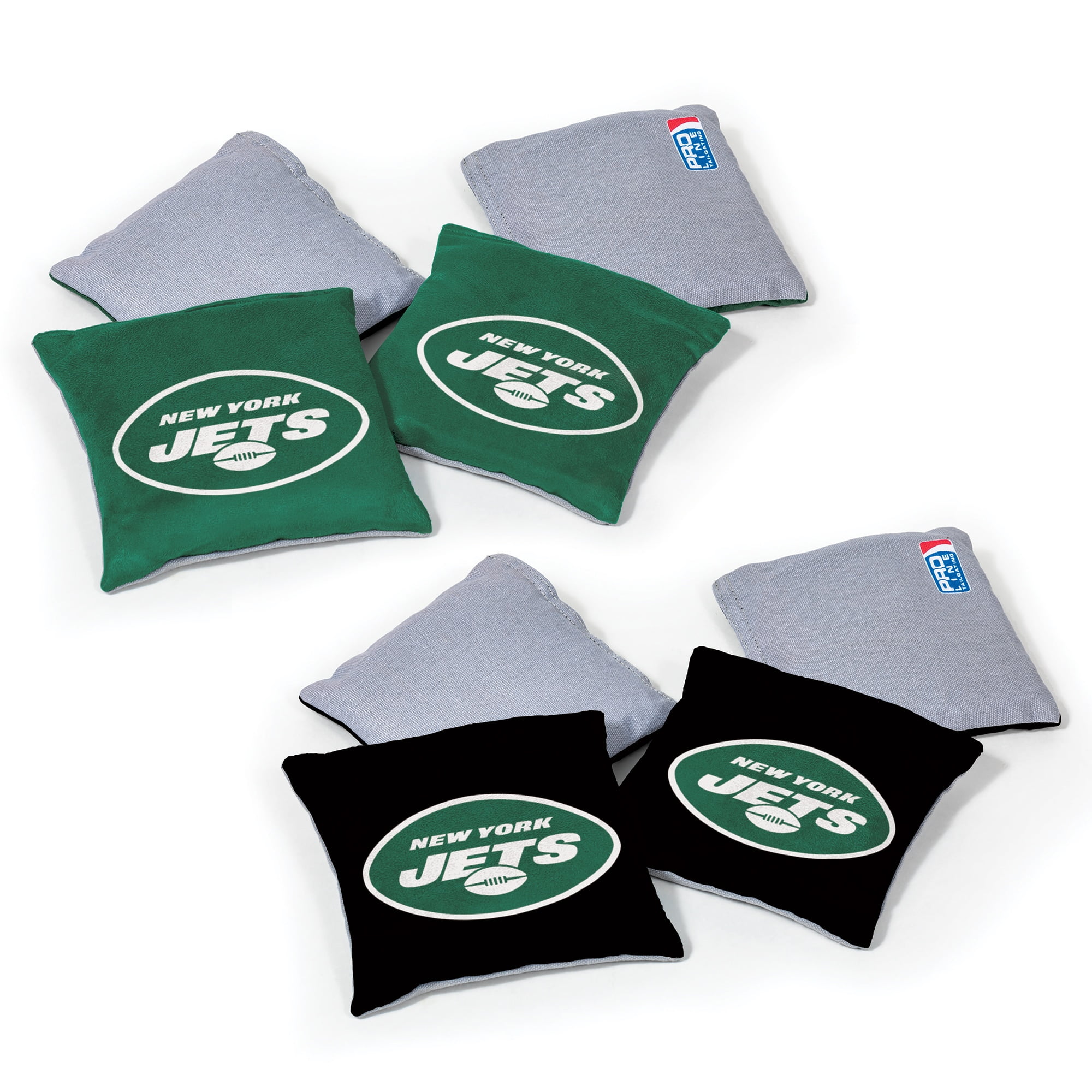 Full Set New York Jets Corn Hole Bag Toss High Quality Decals HD 