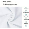 thumbnail image 6 of GZHJMY Purple Magic Mermaid Scale Soft Set of 3 Towels, 1 Bath Towel+1 Hand Towel+1 Washcloth, Ideal Decor for Bathroom, Hotel, Gym, Spa and Beach, 6 of 6