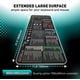 thumbnail image 3 of Excel Shortcut Keys Mouse Pad - Extended Large XL Cheat Sheet Gaming Mousepad | PC Office Spreadsheet Keyboard Mat | Non-Slip Stitched Edge, 3 of 5