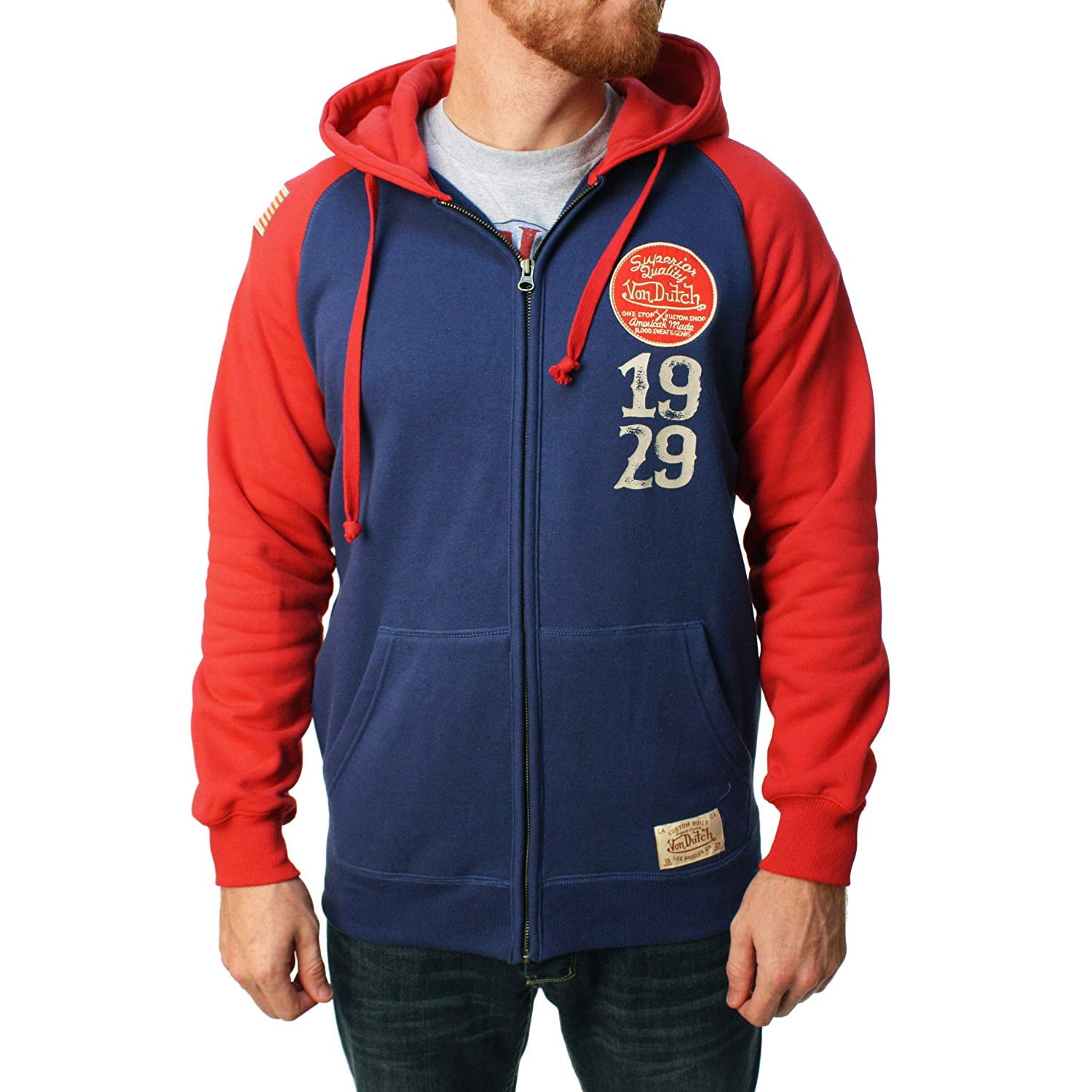 von dutch zip up