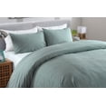 thumbnail image 4 of Messy Bed Washed Cotton Duvet Cover and Sham Set, 4 of 6