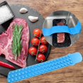 thumbnail image 3 of Hyasfey Meat Thawing Strap Easy Hanging Defrost Belt Sturdy Silicone Rapid Thawing Tool for Kitchen Restaurant Fast Defrost Solution, 3 of 7
