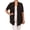 Black, variant on Women's Plus size Casual Open Front Short Sleeve Cardigan