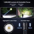 thumbnail image 2 of Linternas recargables Ewenele de 1 000 000 lúmenes (paquete de 2), 2 of 6