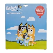 Bluey Fun Hair Accessory Set, Blue, 20 ct