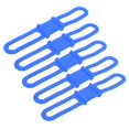 thumbnail image 4 of Bike Flashlight Mount Holder Band, Bike Silicone Band High Elastic  For Riding ANGGREK Azul, 4 of 8