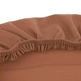 thumbnail image 3 of AMLESO Spandex Stretch Chair Seat Covers, Suit for Dining Room Chairs, Computer Gaming Brown, 3 of 5