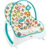 Fisher-Price Infant-To-Toddler Rocker - Soothing Baby Seat with Removable Bar, Geo Diamonds