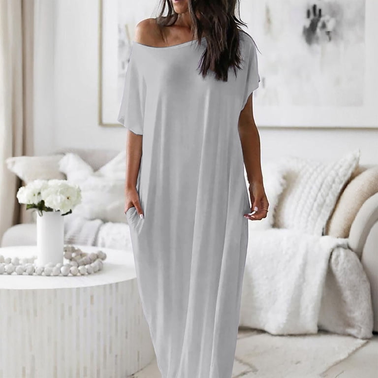 casual turndown collar zipper waist buckle denim maxi dress Graceful Smile Back Slip Layered Ruffle Hem – prettylilygal Color:BRANDY RUSSET giving you that effortlessly $75 - $100 Crisp White Shirt Dress