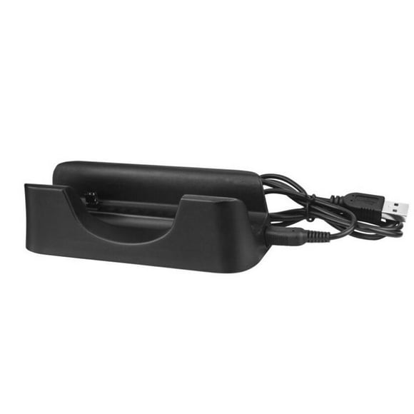 Peggybuy USB Charging Stand Dock Station for Nintendo NEW 2DS LL XL Console Black