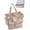 Khaki, variant on 7829 Waterproof Sandproof Beach Toted Bags with Coolers Zipper Large Toted for Pool
