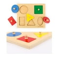 thumbnail image 3 of Rompecabezas de Bloques de Geometría de , Juguete Educativo para Niños, Cuadrado, 3 of 8