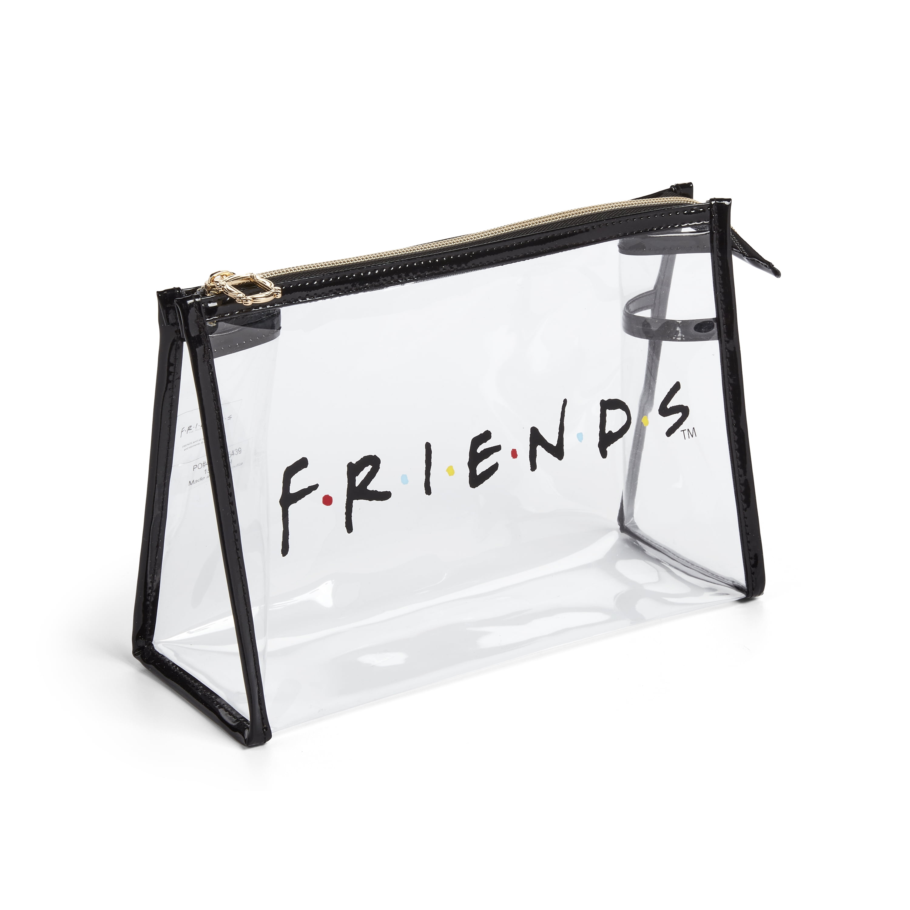 Friends by Conair PVC Travel Makeup & Accessory Clutch