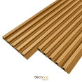 thumbnail image 1 of Madera arce, Lambrin Plus Decorativo Wpc Tipo Madera Para Muro, cubre1.7m2, 10PZ Panel Decorativo MADERA ARCE, 1 of 6