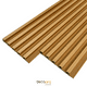 thumbnail image 1 of Madera arce, Lambrin Plus Decorativo Wpc Tipo Madera Para Muro, cubre1.7m2, 10PZ Panel Decorativo MADERA ARCE, 1 of 6