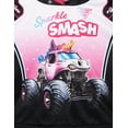 thumbnail image 3 of Monster Jam Sparkle Smash Fleece Pullover Hoodie Toddler to Big Kid, 3 of 5