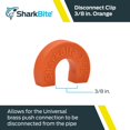 thumbnail image 2 of Cash Acme .38in. Sharkbite De-Mount Disconnect Clip  U708A, 2 of 4