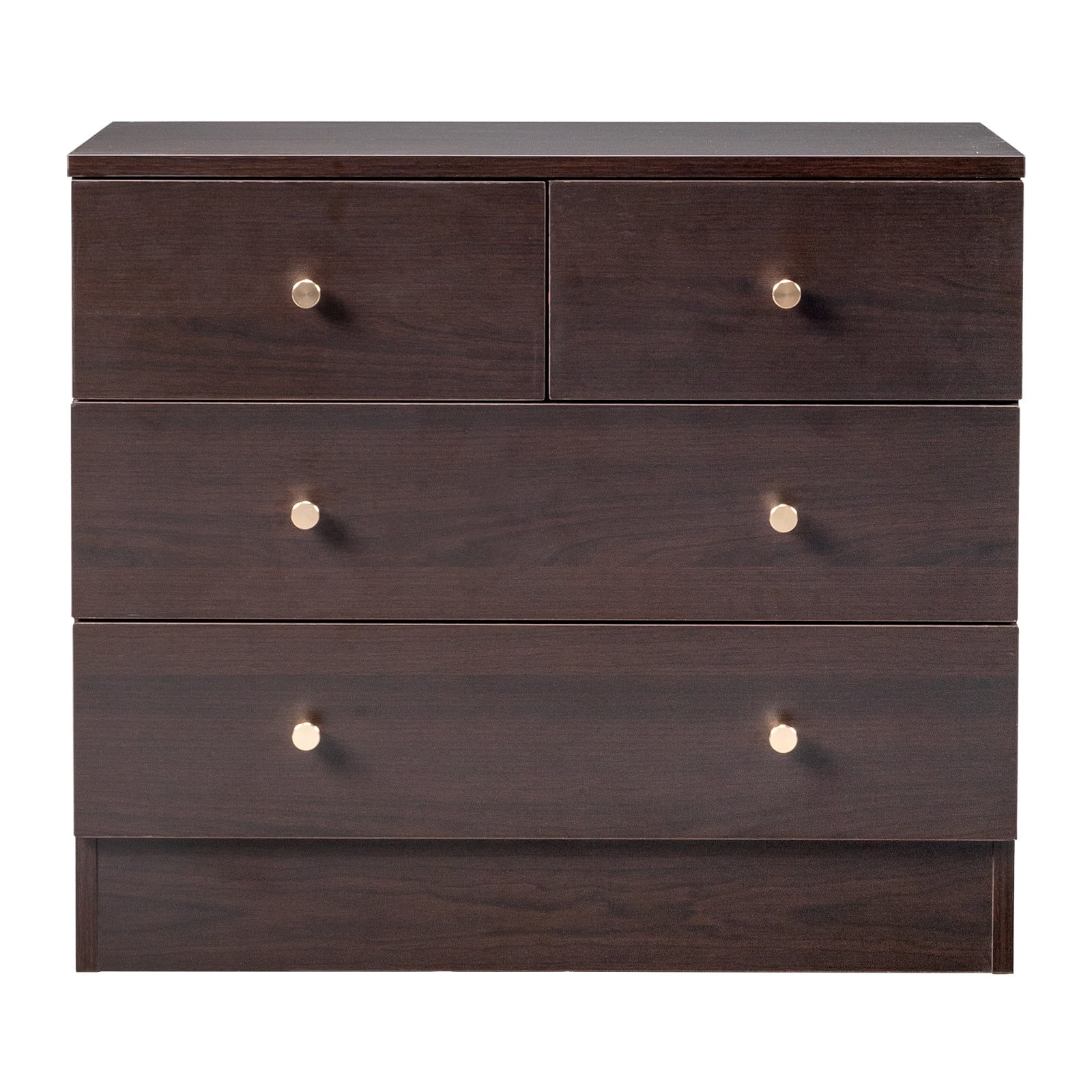 Brown-3 Layer 4 drawer