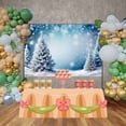 thumbnail image 3 of Christmas Winter Snow Scery Backdrops Photography Child Home Party Photoz Backgrounds Photo Studio Shooting Props, 3 of 8