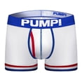 thumbnail image 1 of PUMP! Calzoncillos Tipo Bóxer Con Entrepierna De Malla Para Hombre De Larga Duración, Doble Capa, Cómodos, Transpirables, Suaves, Correas Elásticas, Calzoncillos Bóxer Masculinos Dominantes De Secado, 1 of 4