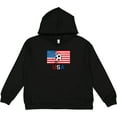 thumbnail image 2 of Inktastic USA Soccer Youth Hoodie Sweatshirt, 2 of 4
