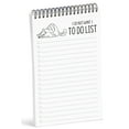 thumbnail image 1 of Inkdotpot To Do List Notepad 6 X 9 Paper Stationery, Cat Spiral Notepad Daily Checklist- Motivational Organizer Planner List Pad- Notepad Tear Off (50 Sheets), 1 of 5