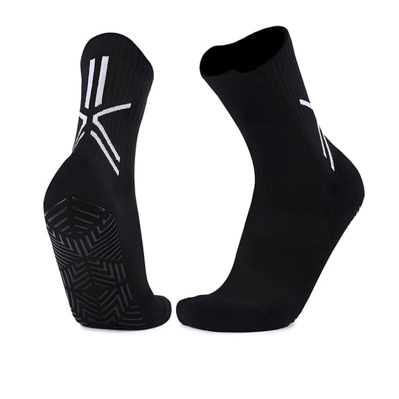 TELOLY Soccer Grip Socks for Men and Women with Non-Slip Pads - Anti-Slip Socks Ideal for Football, Basketball, Sports