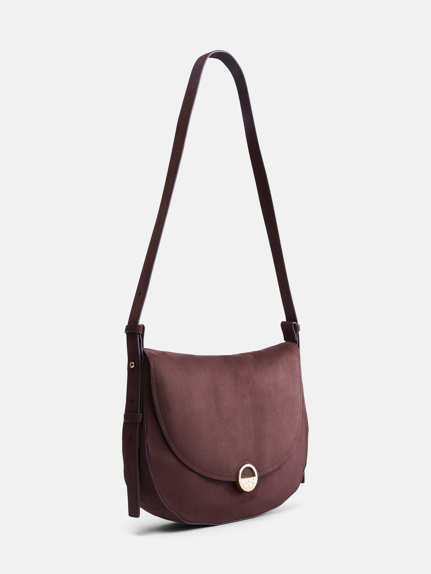 Scenario Women's Large Crossbody Handbag, Chocolate