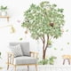 thumbnail image 4 of Kearding Pegatinas de pared Sala de estar Decoración Plantas Dormitorio Fondo verde Telón de fondo Desmontable Maceta Autoensamblaje Decoración del hogar, 4 of 6