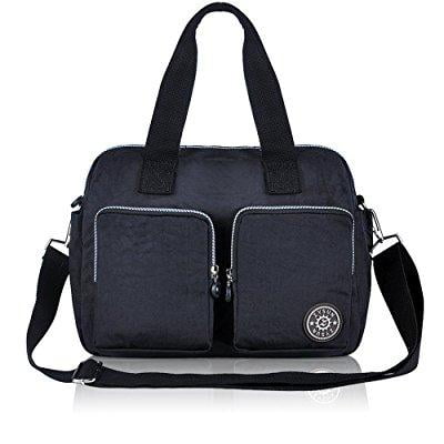 Zysun Tote Handbags Nylon Crossbody Bag Purses And Satchel Tote Handbags Nylon Crossbody Bag Zysun Purses And Satchel For Women Black