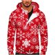 thumbnail image 1 of Sudadera Para Hombre Sudaderas Con Capucha de Moda Sudadera Con Cremallera Casual Estampado de Navidad Deportes Fitness Pullover Media Cremallera Odeerbi  ODB179769, 1 of 5