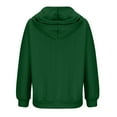 thumbnail image 5 of GigrtiJin Plus Size Sweatshirts for Women Winter Loose Solid Color Long Sleeved Hoodies Casual Comfy Loose Pullover Tops, 5 of 6
