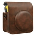 thumbnail image 7 of Case for Fujifilm Instax Mini 70, Fintie PU Leather Bag Cover with Removable / Adjustable Strap, Brown, 7 of 7