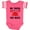 Football Pink and White, variant on Inktastic My Papou Loves Me Boys or Girls Baby Bodysuit
