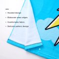 thumbnail image 5 of SYNPOS Baby Kids Bath and Beach Hooded Towel Wrap, 24" x 48", Super, 5 of 6