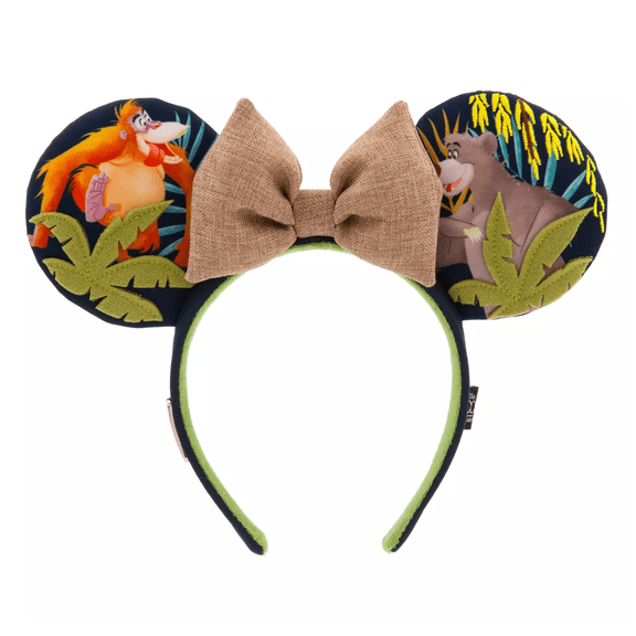 Disney 100 Celebration Decades The Jungle Book Ear Headband for Adults New Tag