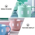 thumbnail image 3 of OUNONA 2pcs Kids Toothbrush Cup Assorted Color Anti-rolled-over Thickened Design Daily Use Back to School, 3 of 8