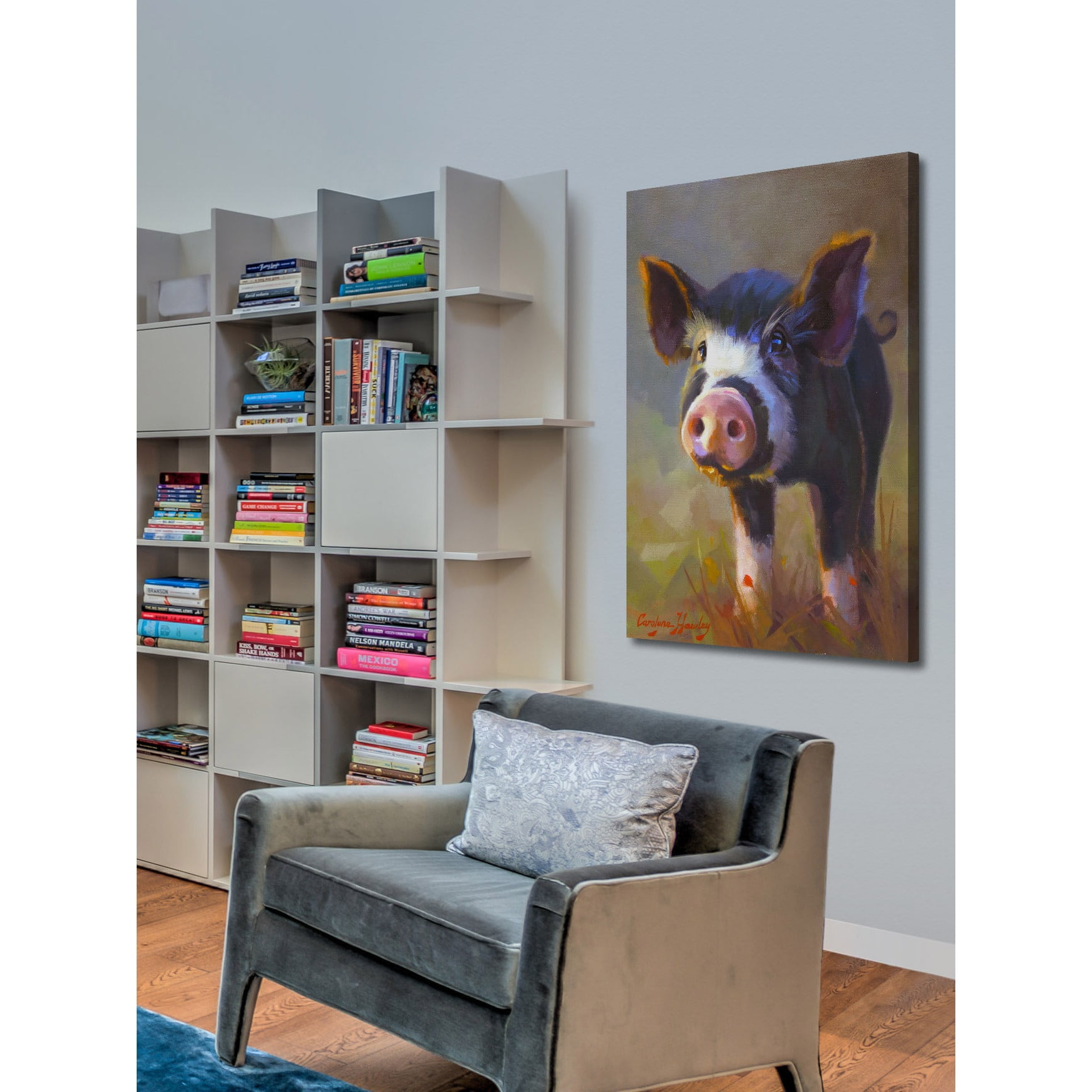 Marmont Hill "Jasmine" Painting Print on Wrapped Canvas