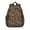 Camo and Deer, variant on Camo and Deer Brown Pattern Backpack for School, Cute School Bag with Adjustable Shoulder Straps and Padded Back, 15"x11.42"x5.5"