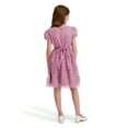 thumbnail image 2 of Kensie Girl Floral Soutache Mesh Short Sleeve Dress, Sizes 4-16, 2 of 7