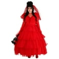 thumbnail image 4 of Plus Size Women's Red Wedding Dress, 4 of 7