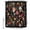Black, variant on Small Stall Shower Curtain 36x72 Inch Narrow Half Size Watercolor Flowers Bath Curtains Bathroom Decor, Rustic Spring Floral Botanical Beige Waterproof Fabric Shower Curtain Set with Hooks 36 Inch