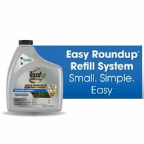 Roundup Dual Action Weed and Grass Killer Plus 4 Month Preventer, QuickHand Refill, 1.5L
