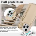 thumbnail image 4 of Funda tipo cartera con tarjetero para iPhone 16 Pro - Beige, 4 of 7