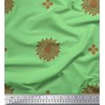 thumbnail image 1 of Soimoi Cotton Duck Fabric Flower Artistic Print Fabric by The Yard 42 Inch Wide, 1 of 3
