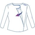 thumbnail image 3 of Camisón adaptable Ovidis Nikky Blue para mujer mayor XS, 3 of 4