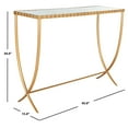 thumbnail image 4 of SAFAVIEH Princess Mirror Top Console Table, Gold/Mirror, 4 of 6