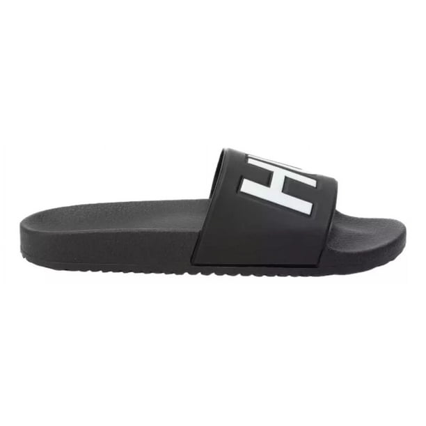 Chancla Hugo Boss Negro/Blanco