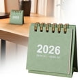 thumbnail image 2 of Small 2026 Calendar Small Desk Calendar Desk Calendar 2026 Standing Desk Calendar Calendar For Desk Small Calendar Mini Desk Calendar 2026 Standing Flip, 2 of 8